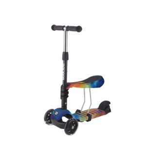 31006010092-Patinete Makani 3en1 Ride and Skate Rainbow