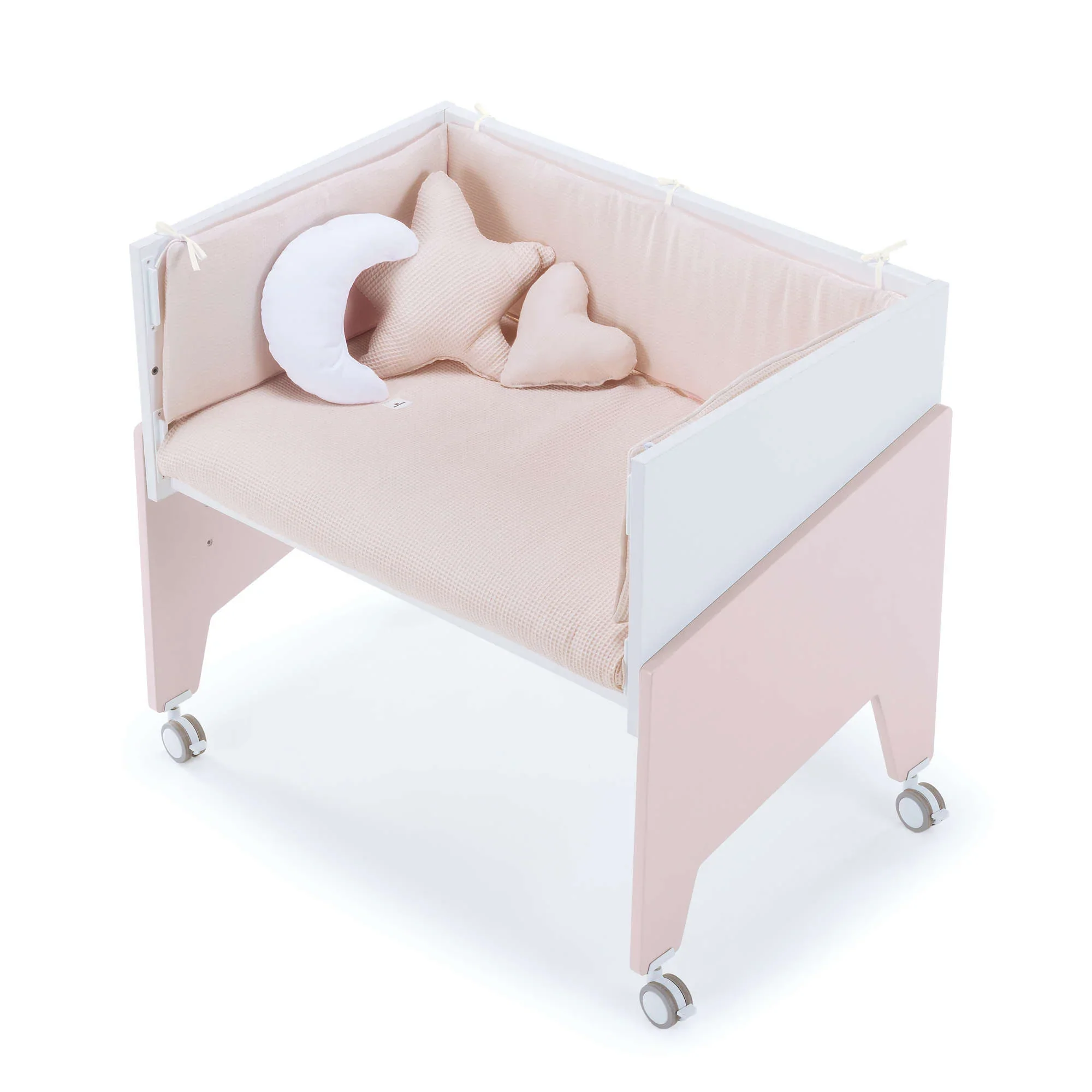 Minicuna Colecho 5 en 1 + regalo colchón - 50x80 cm - Imagen 7