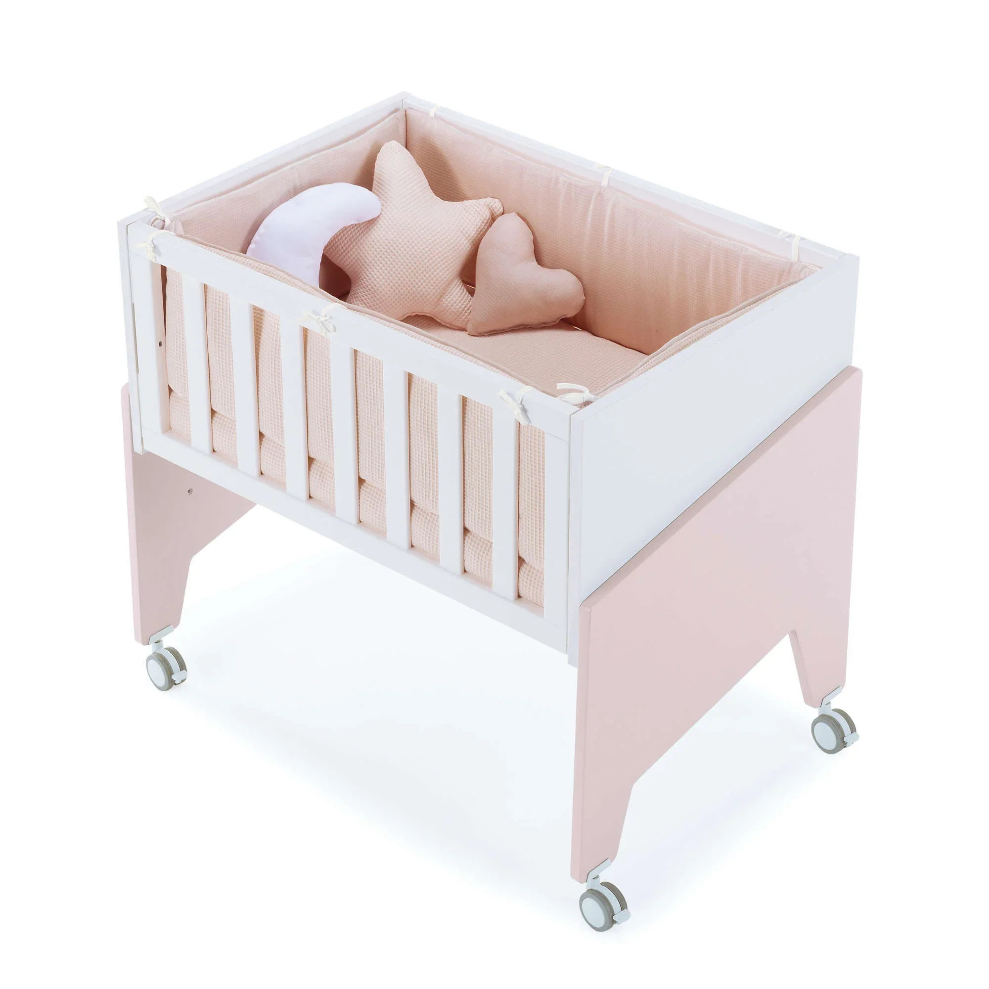 Minicuna Colecho 5 en 1 + regalo colchón - 50x80 cm - Imagen 4