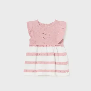 Vestido tricot de algodón sostenible ROSETE