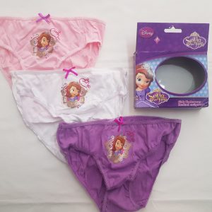 Pack 3 Braguitas “Princesa Sofía”
