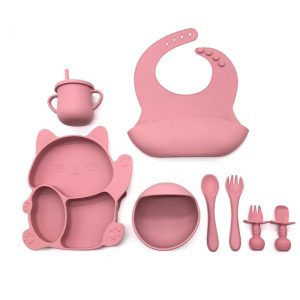 Set de 8 piezas de Alimentación Gatito ENVIO GRATUITO TIEMPO LIMITADO