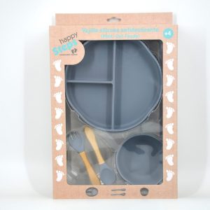 Vajilla Set Freddy Gris Happy Steps