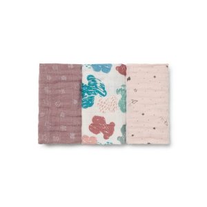 Pack 3 Muselinas MMuse Rosa Tous Baby