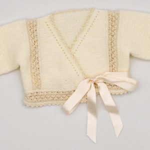 Chaqueta Recien Nacido Beige Modelo 7