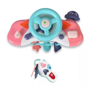 Volante Didáctico Bebe Interactivo Luces Y Sonido Kaichy