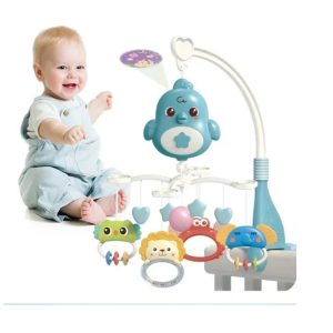 Móvil Musical con Proyector de Luz Pajarito