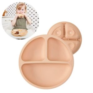 Plato de silicona con separaciones