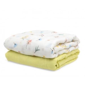 Pack 2 Muselinas Bambú Amaril