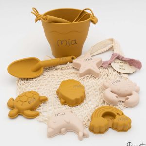 Kit de Cubos de Playa y Animales de silicona personalizados