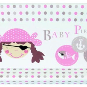 Cambiador Plus “Pirata Rosa” Cuna Decor