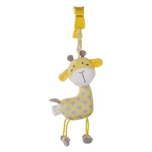 SONAJERO CAMPANITAS “JUNGLE PARTY” JIRAFA SARO