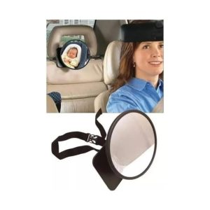 Espejos Retrovisores Para Asiento De Bebés Negro