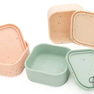 Tupper de Silicona Personalizado (Mediano - Cuadrado)