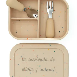 Tupper de Silicona XL con Compartimentos